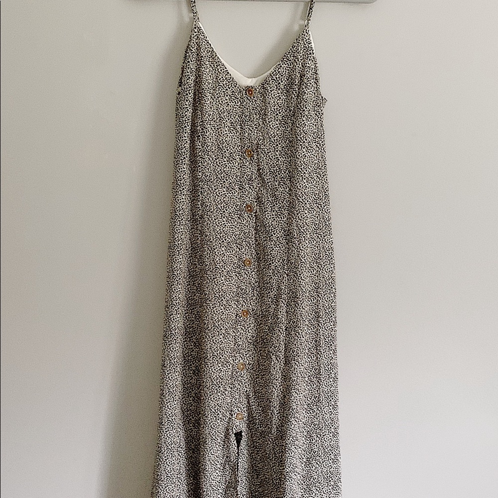 Sienna Sky Thin-Strapped Button-Down Dress